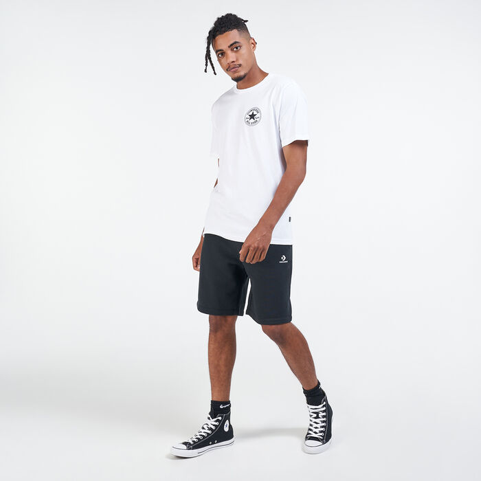 Converse Men's Puffed Chuck Patch T-Shirt White Converse Men's Puffed Chuck Patch T-Shirt White image number 2