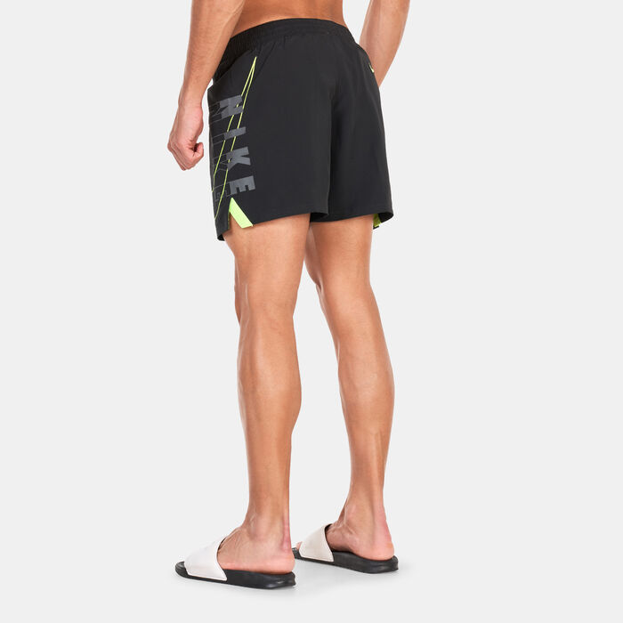 Nike Swim Men's Swim 5-Inch Volley Shorts Black Nike Swim Men's Swim 5-Inch Volley Shorts Black image number 1