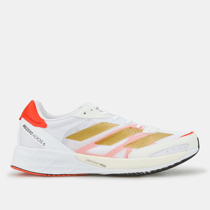 adidas Women's Adizero Adios 6 Shoe White image number 0