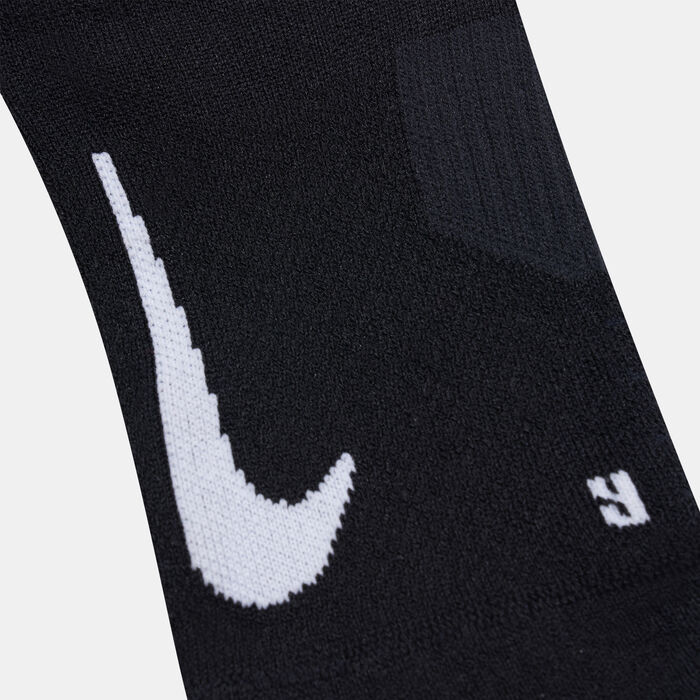 Nike Multiplier Running No-Show Socks (2 Pack) Black Nike Multiplier Running No-Show Socks (2 Pack) Black image number 1