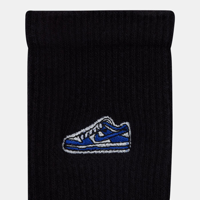 Nike Everyday Plus Cushioned Crew Socks Black Nike Everyday Plus Cushioned Crew Socks Black image number 3