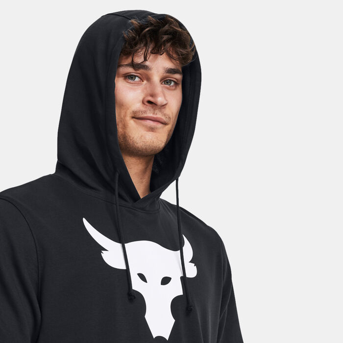 Under Armour Men's Project Rock Hoodie Black Under Armour Men's Project Rock Hoodie Black image number 3