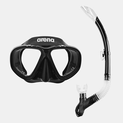 Arena Kids' Premium Snorkeling Set Black