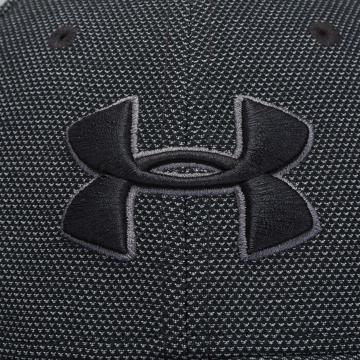 Under Armour Heathered Blitzing 3.0 Cap Black Under Armour Heathered Blitzing 3.0 Cap Black image number 2