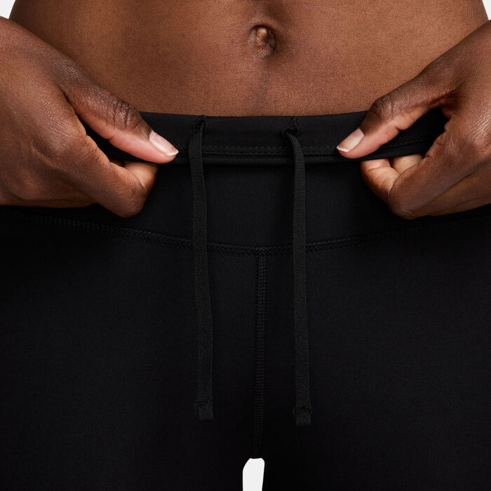 Nike Women's Fast 7/8 Running Leggings Black Nike Women's Fast 7/8 Running Leggings Black image number 2
