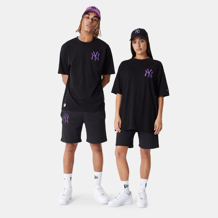 New Era Men's New York Yankees Essentials Shorts Black image number 2