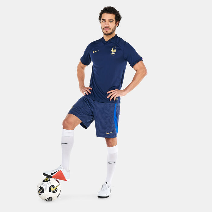 Nike Men's France Dri-FIT Strike Shorts Blue Nike Men's France Dri-FIT Strike Shorts Blue image number 2