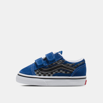Vans Kids' Old Skool V Shoes Blue