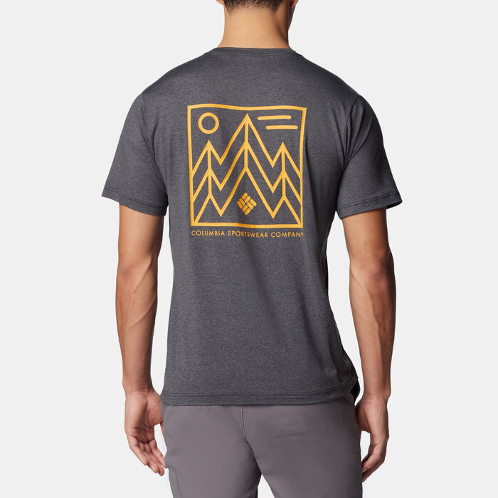 Columbia Men's Kwick Hike Graphic T-Shirt Black Columbia Men's Kwick Hike Graphic T-Shirt Black image number 1