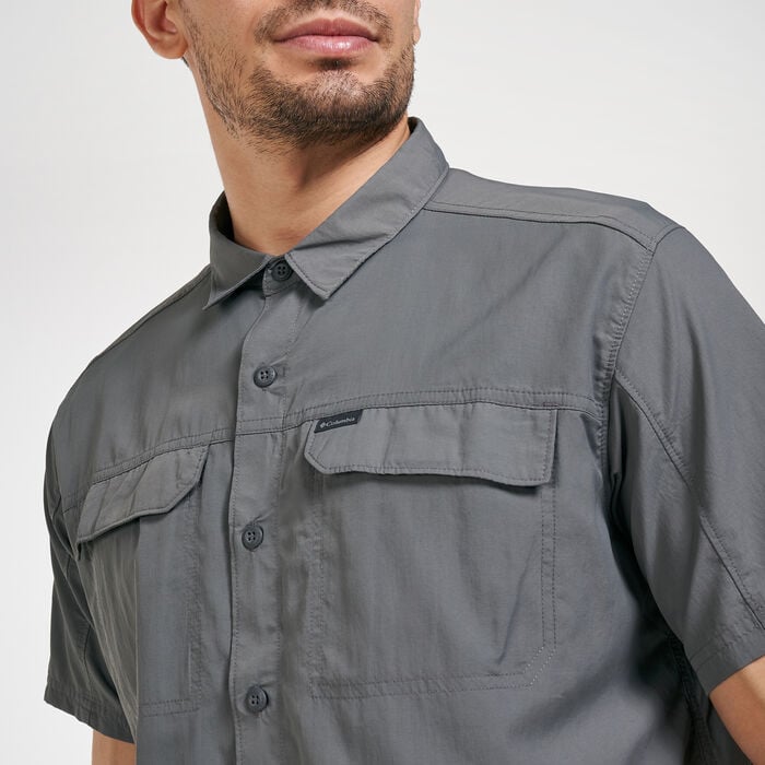 Columbia Men's Silver Ridge™ 2.0 Short Sleeve Shirt Grey Columbia Men's Silver Ridge™ 2.0 Short Sleeve Shirt Grey image number 3