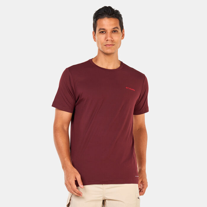 Columbia Men's Tech Trail™ Graphic T-Shirt Purple Columbia Men's Tech Trail™ Graphic T-Shirt Purple image number 0