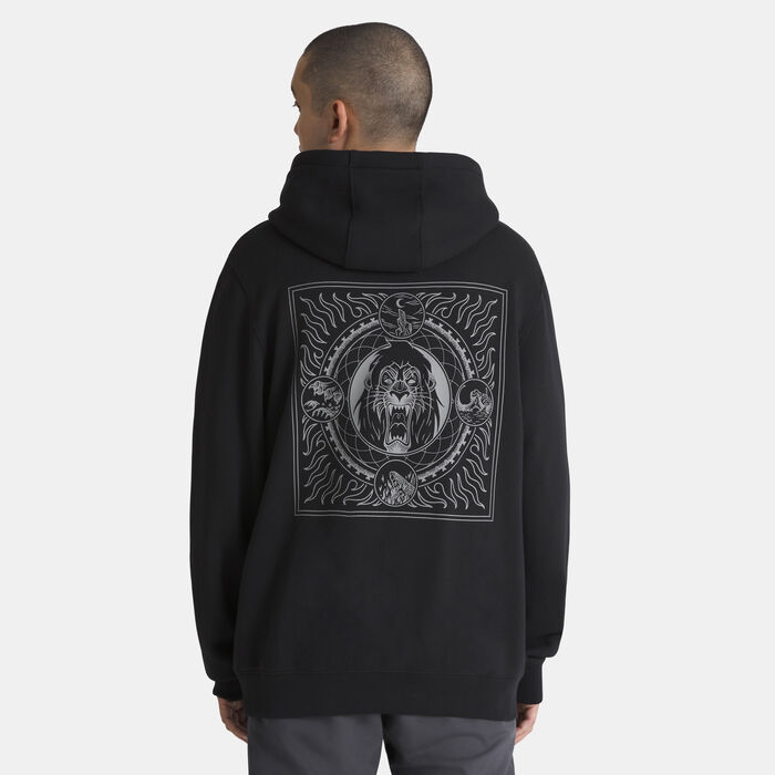 Vans Men's Scar Hoodie Black image number 1