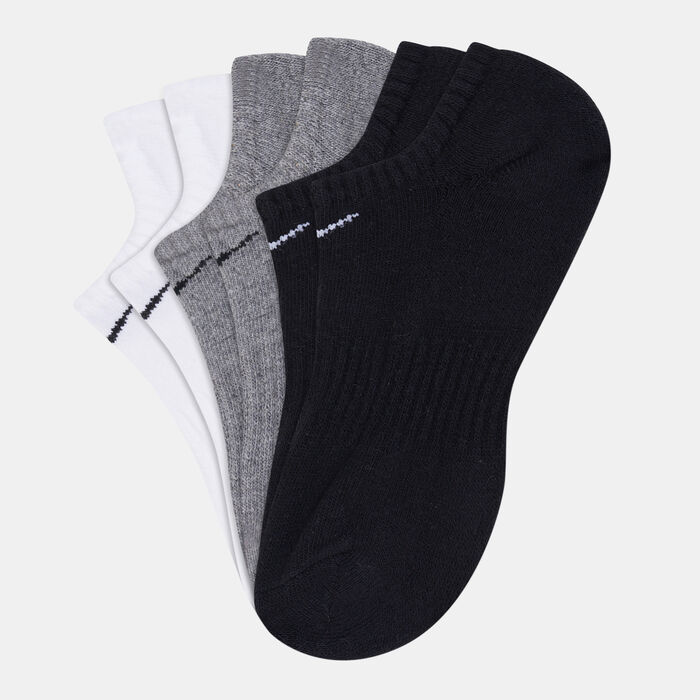 Nike Everyday Cushion No-Show Training Socks (3 Pack) White image number 0