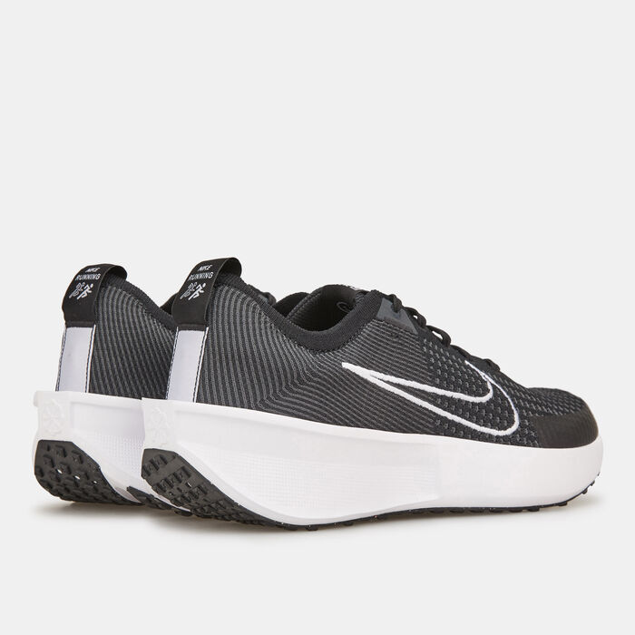 Nike Men's Interact Run Road Running Shoes Black image number 2