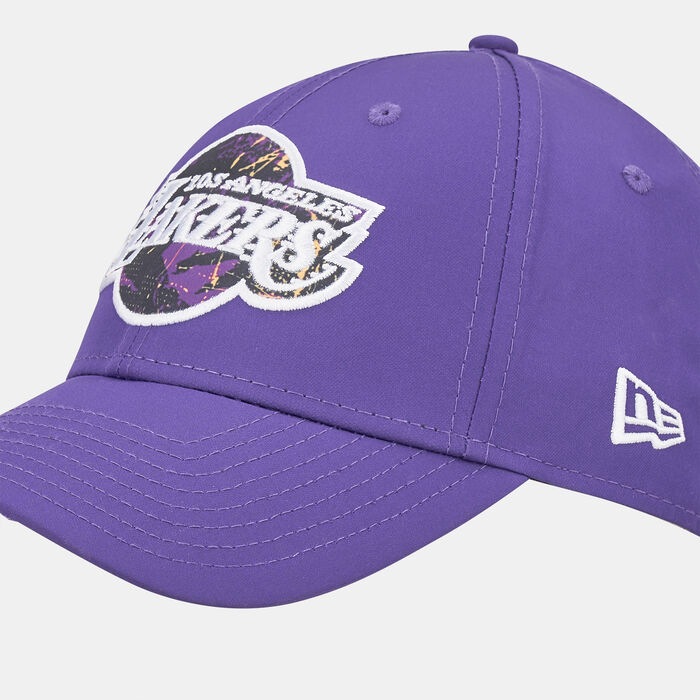 New Era Men's Los Angeles Lakers Print Infill 9FORTY Cap Purple New Era Men's Los Angeles Lakers Print Infill 9FORTY Cap Purple image number 2