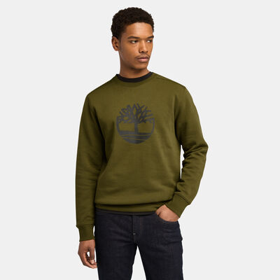 Timberland Men's Core Tree Sweatshirt Green Timberland Men's Core Tree Sweatshirt Green