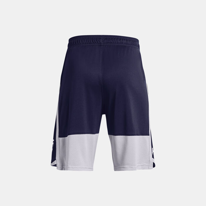 Under Armour Kids' UA Stunt 3.0 Shorts Blue Under Armour Kids' UA Stunt 3.0 Shorts Blue image number 1