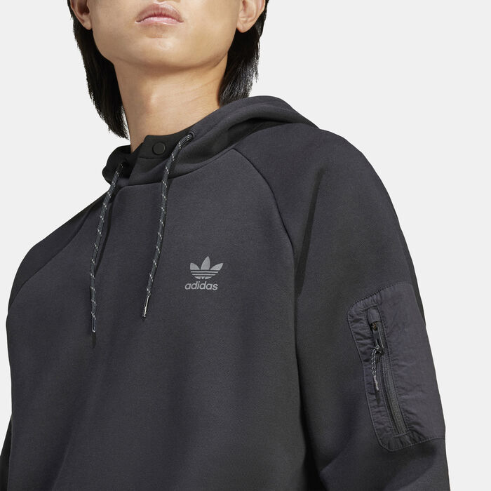 adidas Originals Men's Logo Hoodie Black image number 3