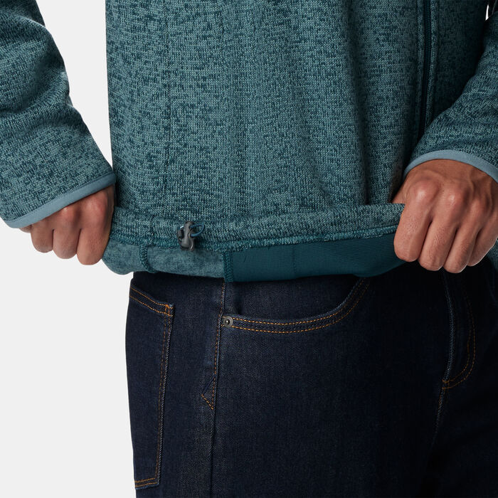 Columbia Men's Sweater Weather™ Full Zip Jacket Blue image number 5