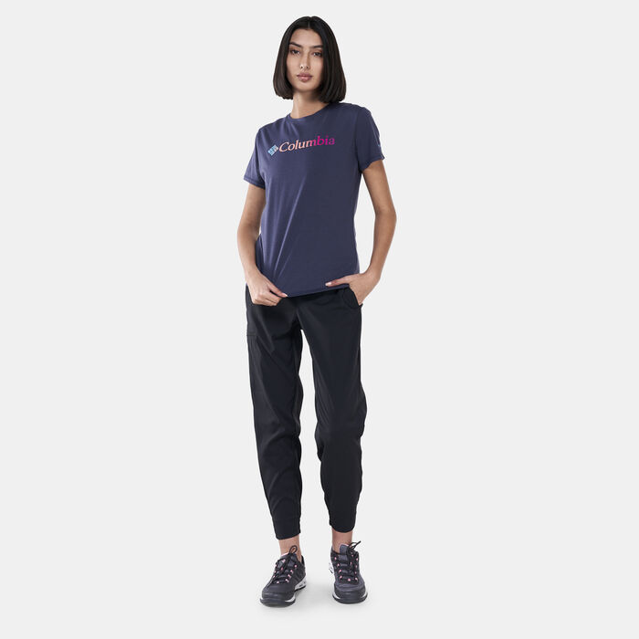 Columbia Women's Sun Trek™Graphic T-Shirt Blue Columbia Women's Sun Trek™Graphic T-Shirt Blue image number 2