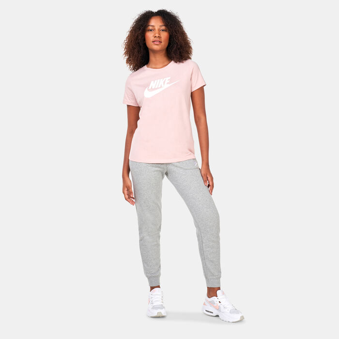 Nike Women's Sportswear Essential T-Shirt Beige Nike Women's Sportswear Essential T-Shirt Beige image number 2