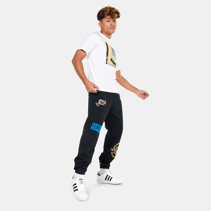adidas Originals Men's Graphics Unite Sweatpants Black image number 2