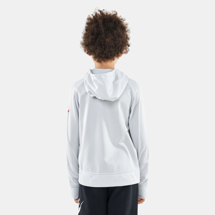 Nike Kids' Therma-FIT Sweatshirt White Nike Kids' Therma-FIT Sweatshirt White image number 1