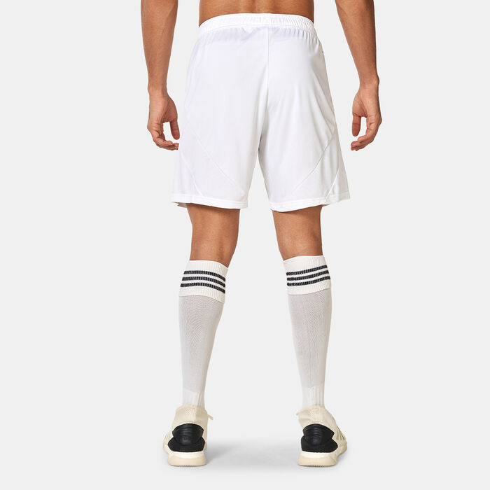 adidas Men's Real Madrid Home Football Shorts - 2024/25 White adidas Men's Real Madrid Home Football Shorts - 2024/25 White image number 1