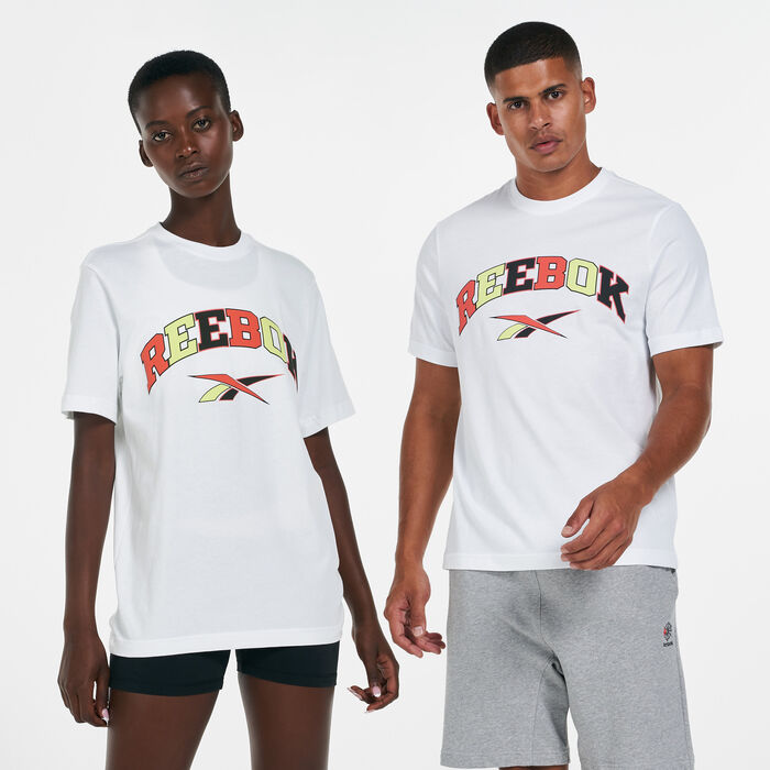 Reebok Classics Basketball T-Shirt White Reebok Classics Basketball T-Shirt White image number 0
