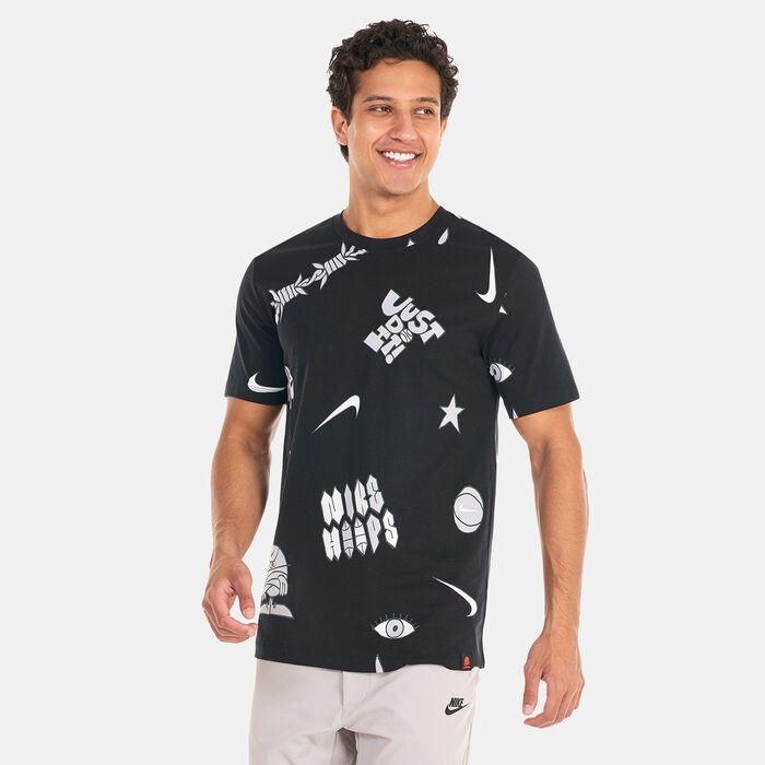 Nike Men's Basketball T-Shirt Black Nike Men's Basketball T-Shirt Black image number 0