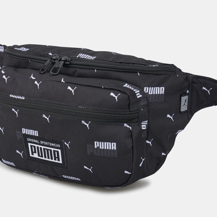 PUMA Men's Academy Waist Bag Black PUMA Men's Academy Waist Bag Black image number 3
