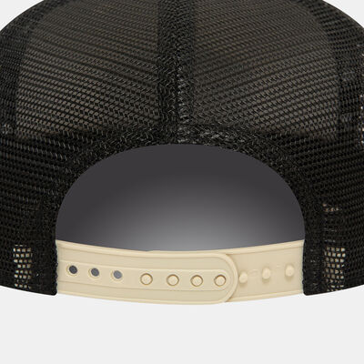 New Era Men's Patch Copper 9FIFTY Trucker Cap Beige