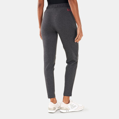 EA7 Emporio Armani Women's Printed Sweatpants Grey EA7 Emporio Armani Women's Printed Sweatpants Grey