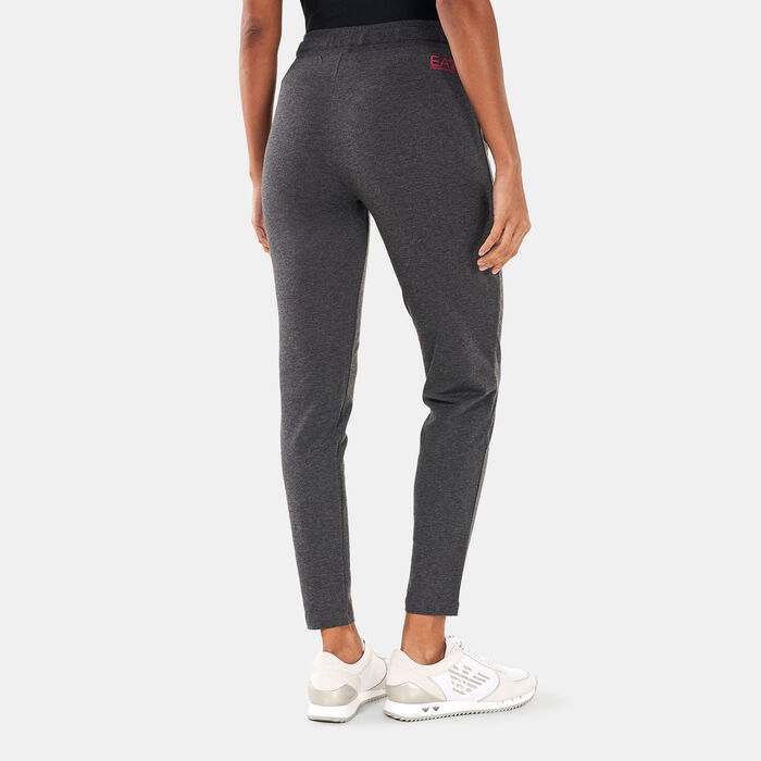 EA7 Emporio Armani Women's Printed Sweatpants Grey EA7 Emporio Armani Women's Printed Sweatpants Grey image number 1