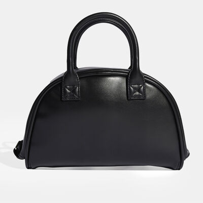 adidas Originals Women's Trefoil Satchel Crossbody Bag Black adidas Originals Women's Trefoil Satchel Crossbody Bag Black