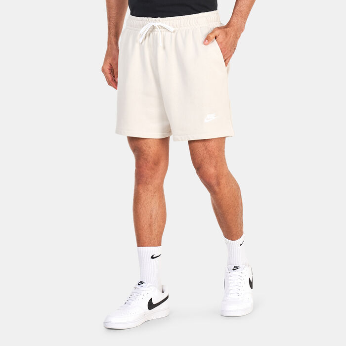 Nike Men's Club Fleece Flow Shorts Ivory Nike Men's Club Fleece Flow Shorts Ivory image number 0