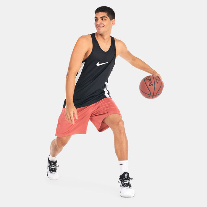 Nike Men's Icon Dri-FIT Basketball Jersey Black image number 2