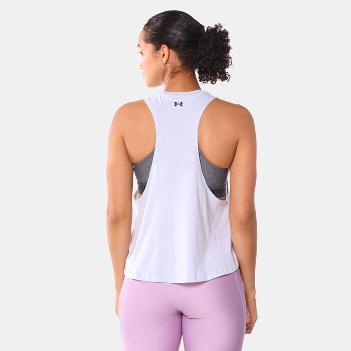 Under Armour Women's Project Rock Bull Tank Top Grey Under Armour Women's Project Rock Bull Tank Top Grey image number 1