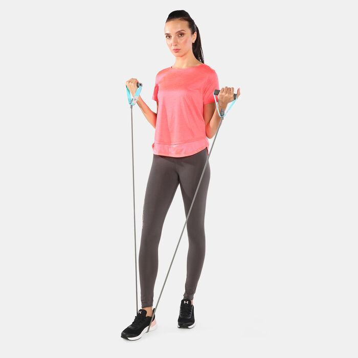 Under Armour Women's UA Tech™ Vent T-Shirt Pink Under Armour Women's UA Tech™ Vent T-Shirt Pink image number 2