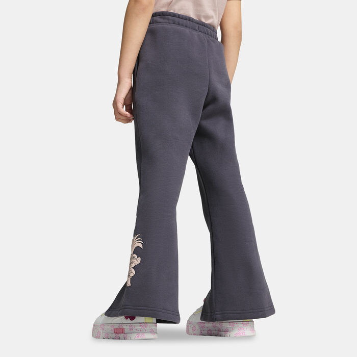 PUMA Kids' x Trolls Flared Pants Grey PUMA Kids' x Trolls Flared Pants Grey image number 1