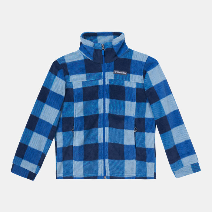 Columbia Kids' Zing™ III Printed Fleece Jacket Blue Columbia Kids' Zing™ III Printed Fleece Jacket Blue image number 0