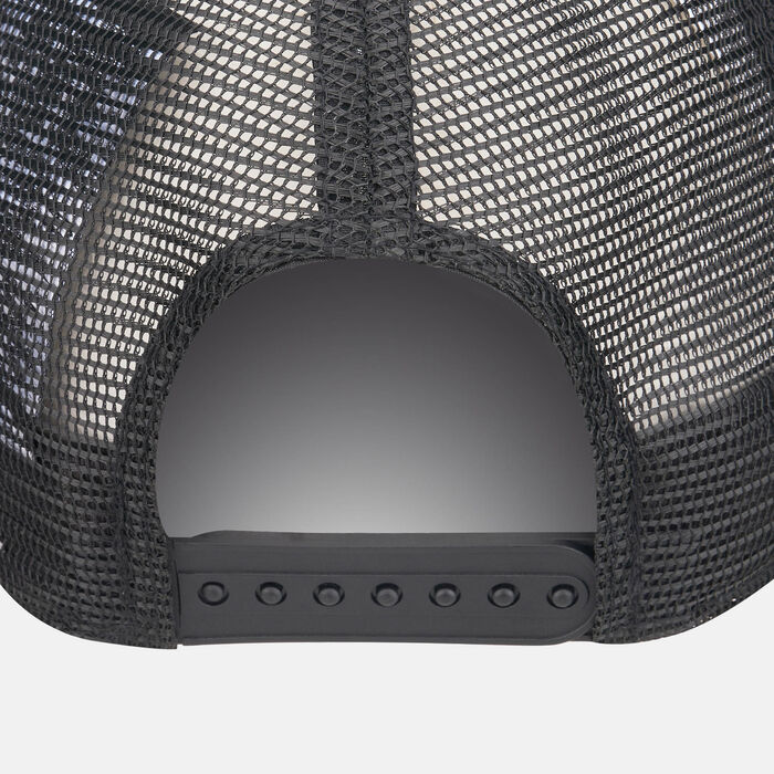 New Era Men's Corduroy Graphic Trucker Cap Black image number 1