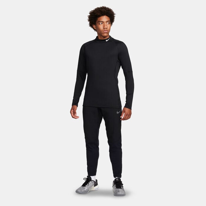 Nike Men's Pro Dri-FIT Long-Sleeve Fitness Top Black Nike Men's Pro Dri-FIT Long-Sleeve Fitness Top Black image number 2
