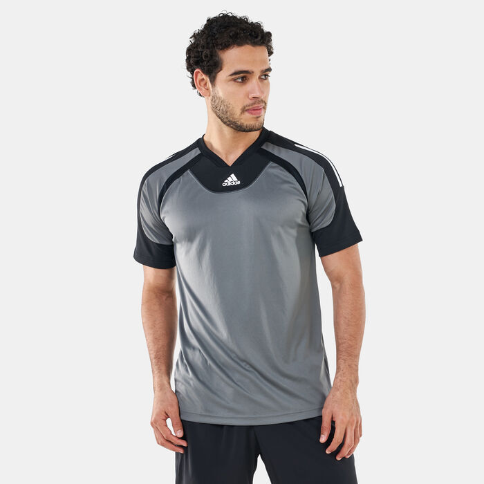 adidas Men's Training T-Shirt Grey adidas Men's Training T-Shirt Grey image number 0