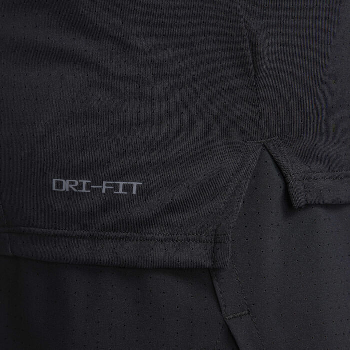 Nike Men's Fast Dri-FIT Running Vest Black image number 4