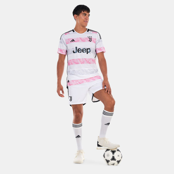 adidas Men's Juventus Away Official Jersey - 2023/24 White adidas Men's Juventus Away Official Jersey - 2023/24 White image number 2
