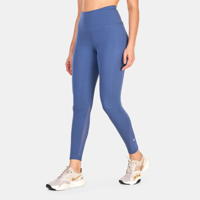 Nike Women's One High-Waisted Leggings Blue image number 0