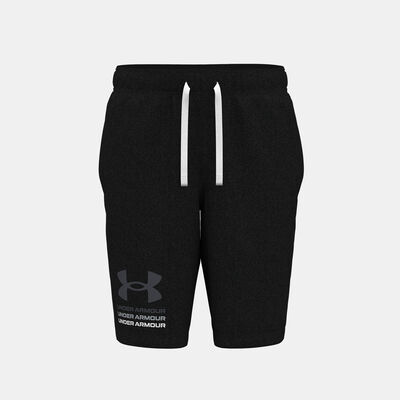 Under Armour Kids' Rival Terry Shorts (Older Kids) Black