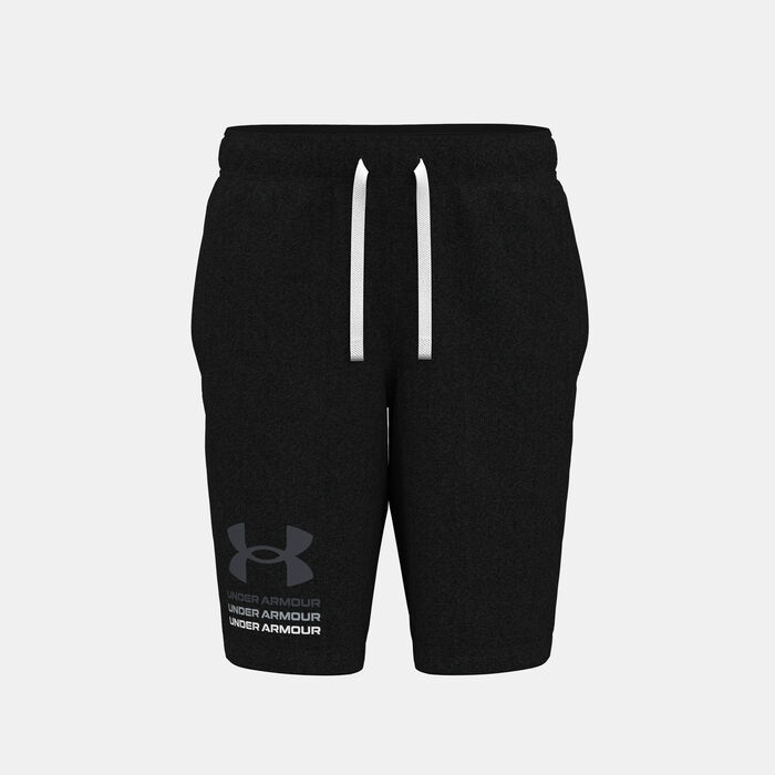 Under Armour Kids' Rival Terry Shorts (Older Kids) Black image number 0