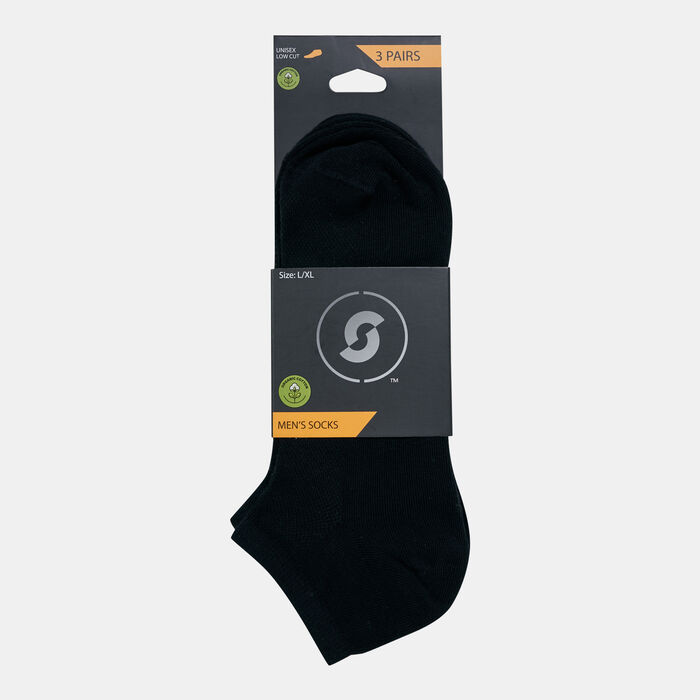 Sun and Sand Sports Quarter Cushioned Socks (3 Pack) - S/M Black Sun and Sand Sports Quarter Cushioned Socks (3 Pack) - S/M Black image number 1